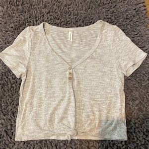 7DayWknd Crop tee